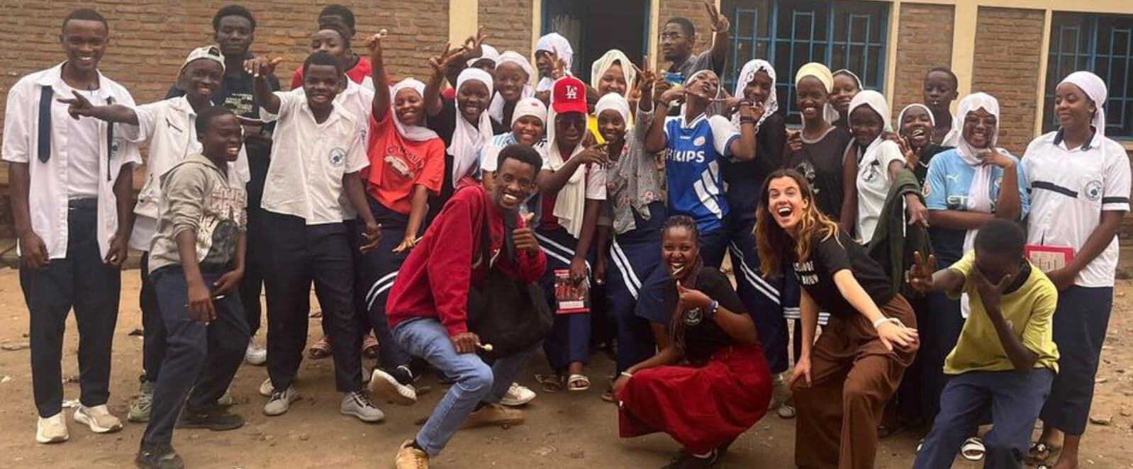 Laurien Monsma en het Mission of Hope team